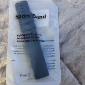FITBIT (WOMEN'S LARGE) CHARGE 3 BAND BLUE/GREY MADE IN CHINA